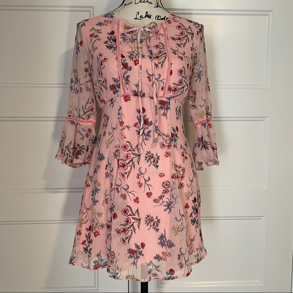 Disney Beauty and the Beast pink dress, juniors size small